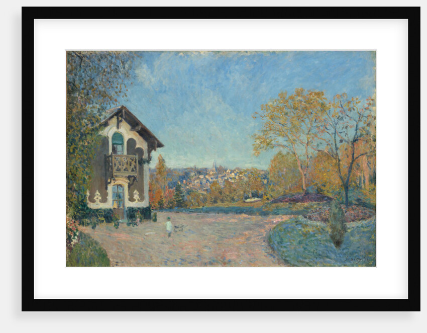 View of Marly-le-Roi from Coeur-Volant, 1876 by Alfred Sisley