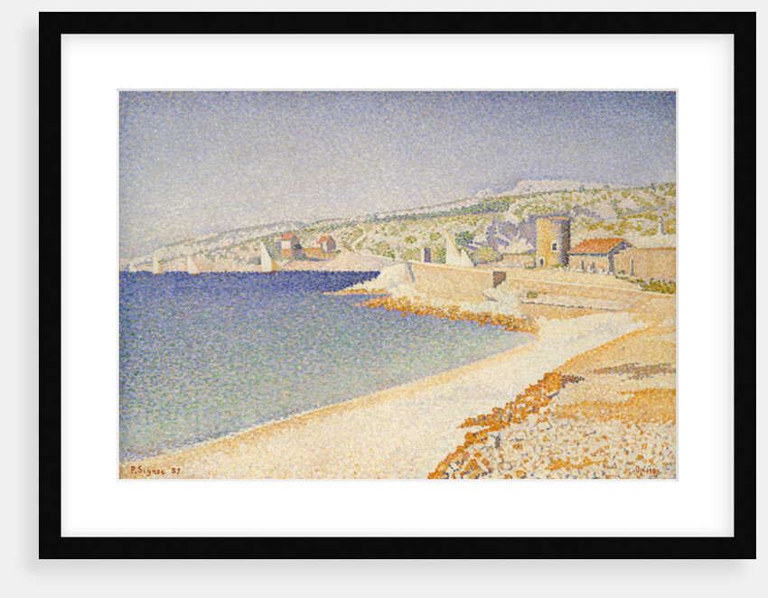 The Jetty at Cassis, Opus 198, 1889 by Paul Signac