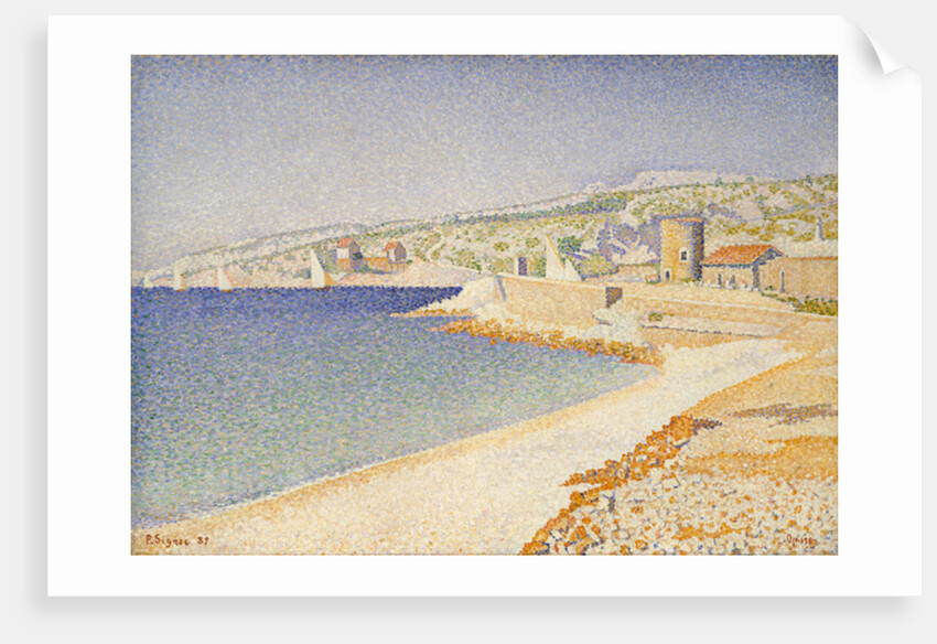 The Jetty at Cassis, Opus 198, 1889 by Paul Signac