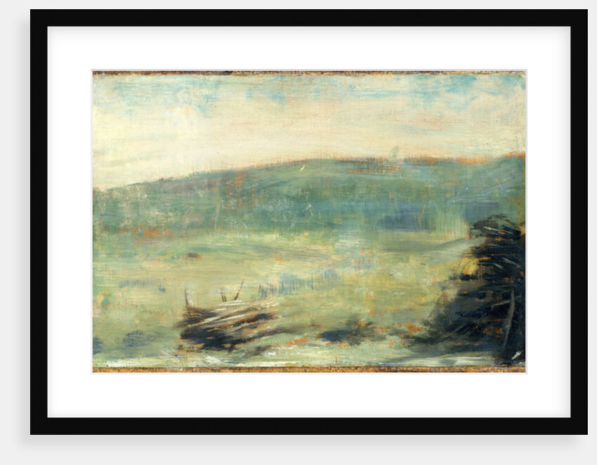 Landscape at Saint-Ouen, 1878-79 by Georges Pierre Seurat