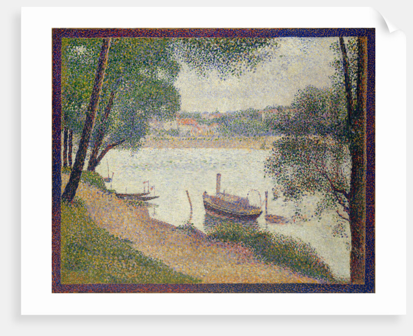 Gray Weather, Grande Jatte, c.1886-88 by Georges Pierre Seurat
