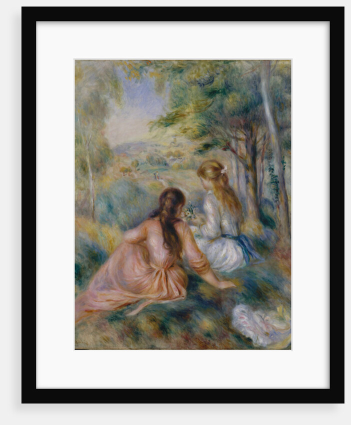 In the Meadow, 1888-92 by Pierre Auguste Renoir