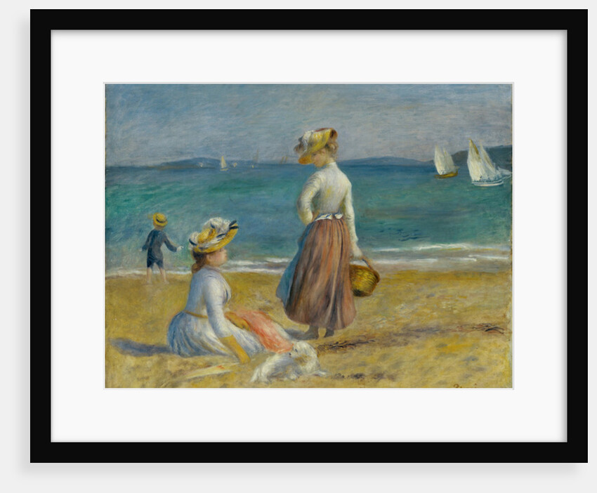 Figures on the Beach, 1890 by Pierre Auguste Renoir