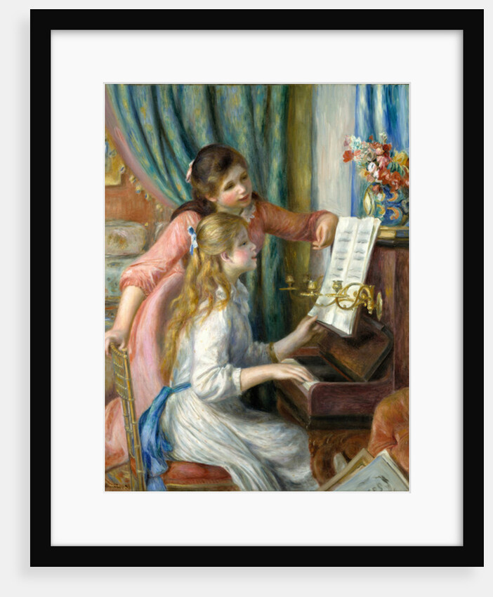 Two Young Girls at the Piano, 1892 by Pierre Auguste Renoir