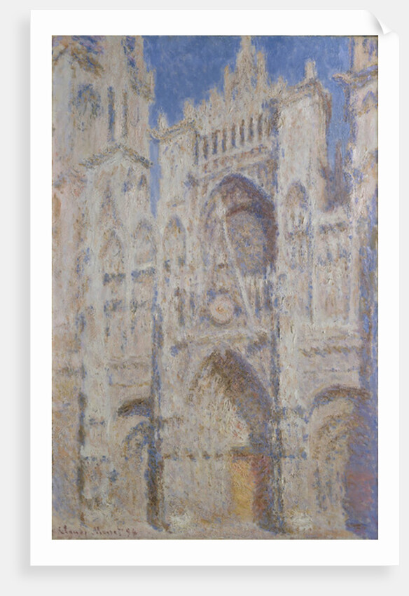 Rouen Cathedral: The Portal, 1894 by Claude Monet
