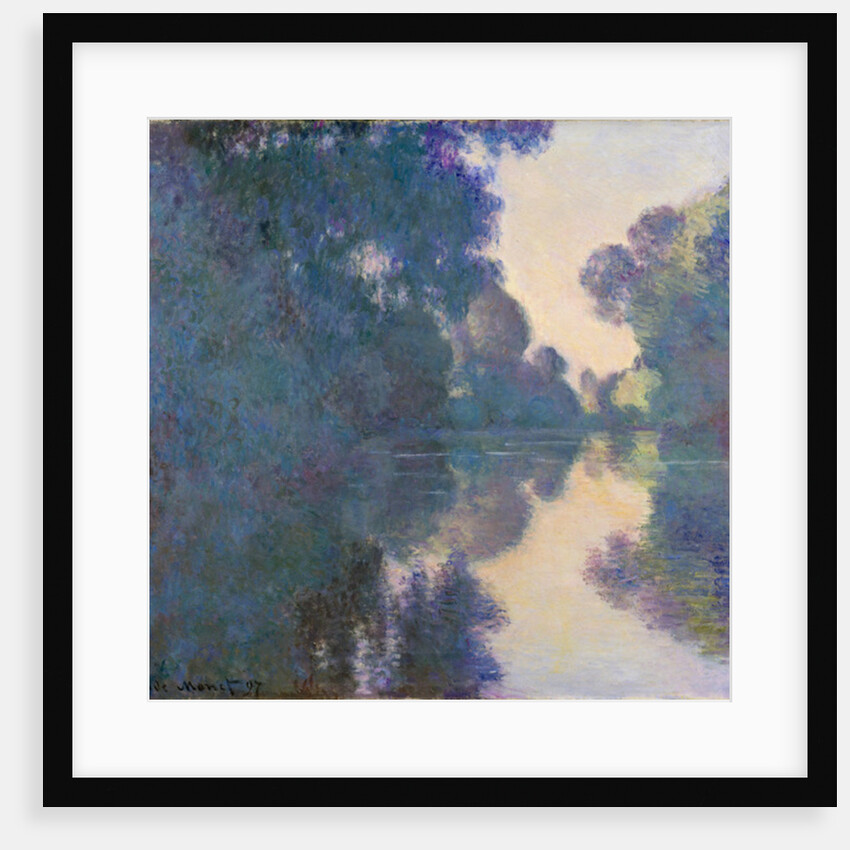 Morning on the Seine near Giverny, 1897 by Claude Monet