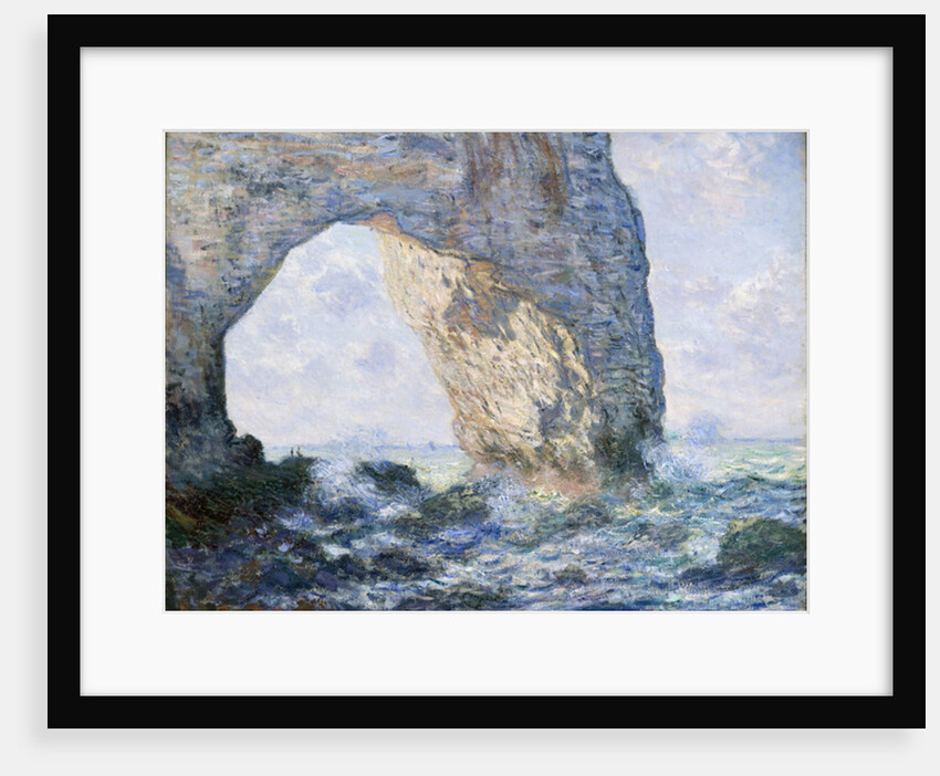 The Manneporte, 1883 by Claude Monet