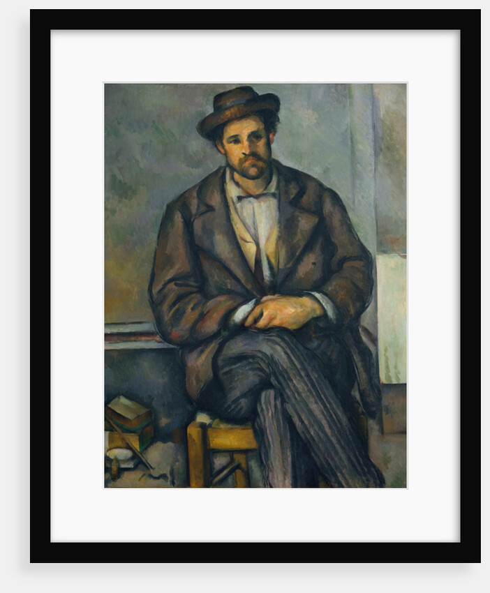 Seated Peasant, c.1892-96 by Paul Cezanne