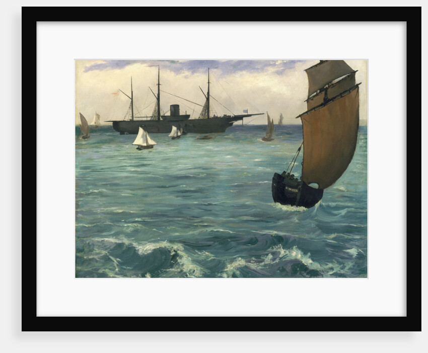 The 'Kearsarge' at Boulogne, 1864 by Edouard Manet