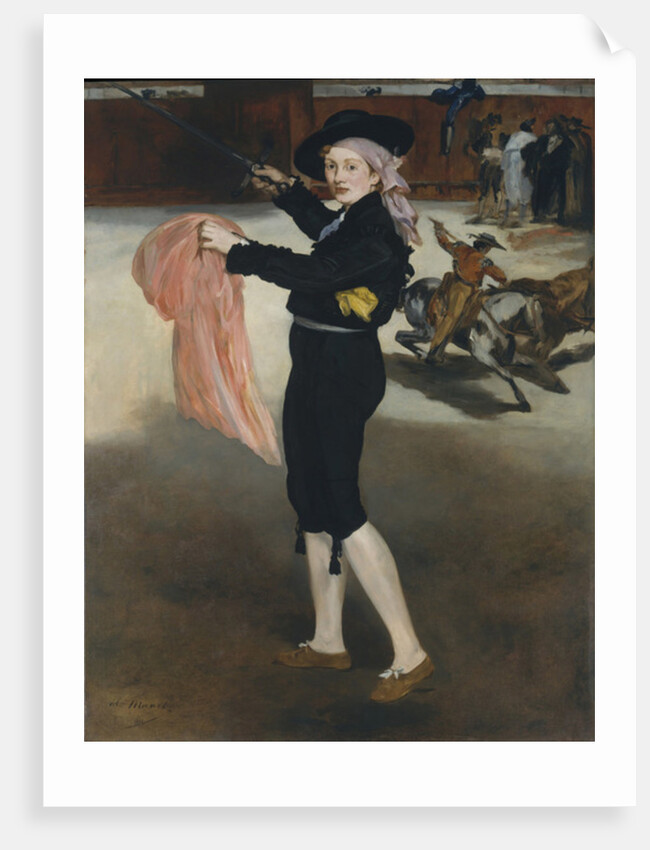 Mademoiselle V. . . in the Costume of an Espada, 1862 by Edouard Manet