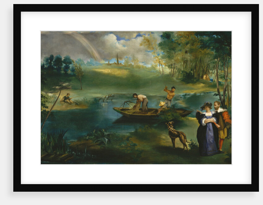Fishing, c.1862-63 by Edouard Manet