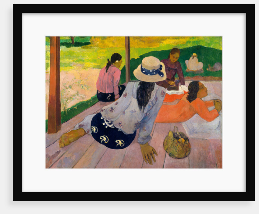 The Siesta, c.1892-94 by Paul Gauguin