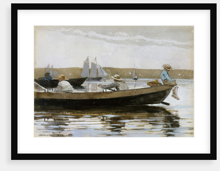 Boys in a Dory, 1873 by Winslow Homer