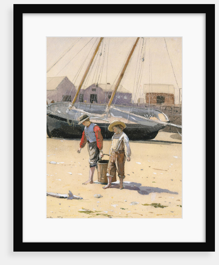 A Basket of Clams, 1873 by Winslow Homer