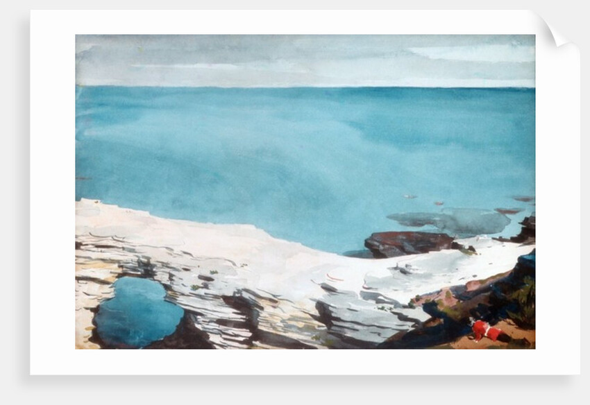 Natural Bridge, Bermuda, c.1901 by Winslow Homer