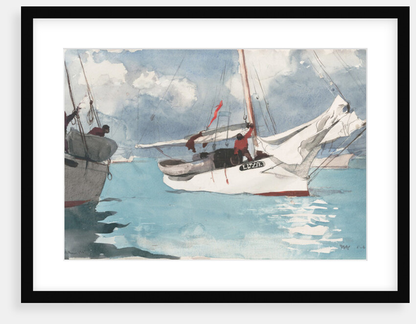 Fishing Boats, Key West, 1903 by Winslow Homer