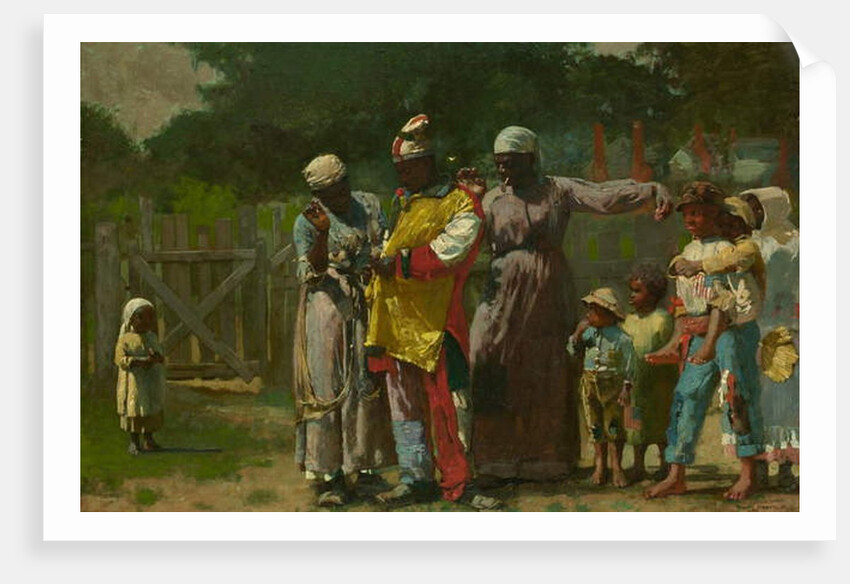 Dressing for the Carnival, 1877 by Winslow Homer
