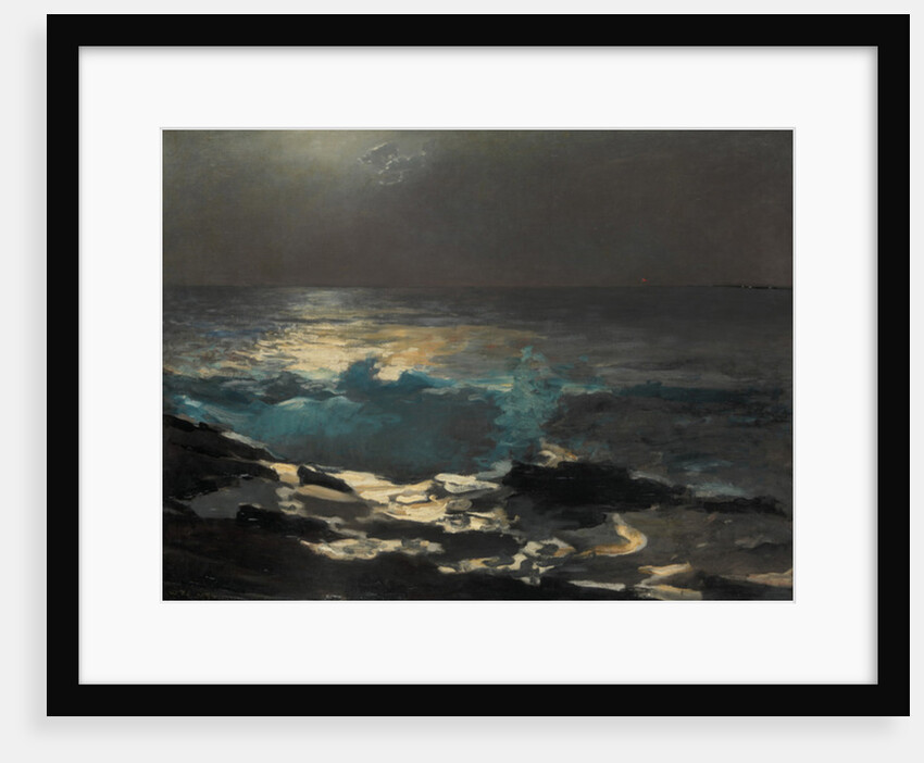 Moonlight, Wood Island Light, 1894 by Winslow Homer