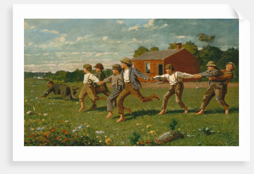 Snap the Whip, 1872 by Winslow Homer