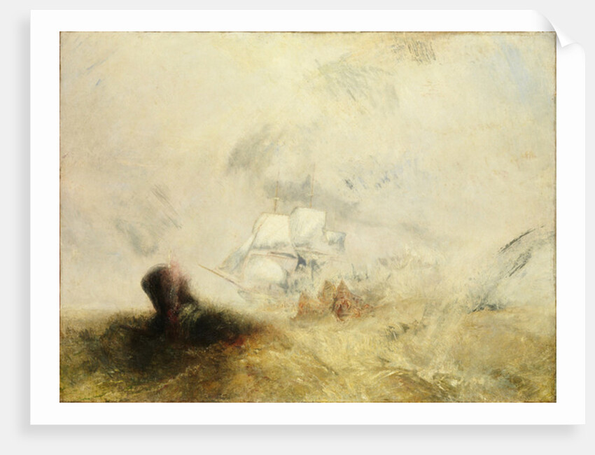 Whalers, c.1845 by Joseph Mallord William Turner