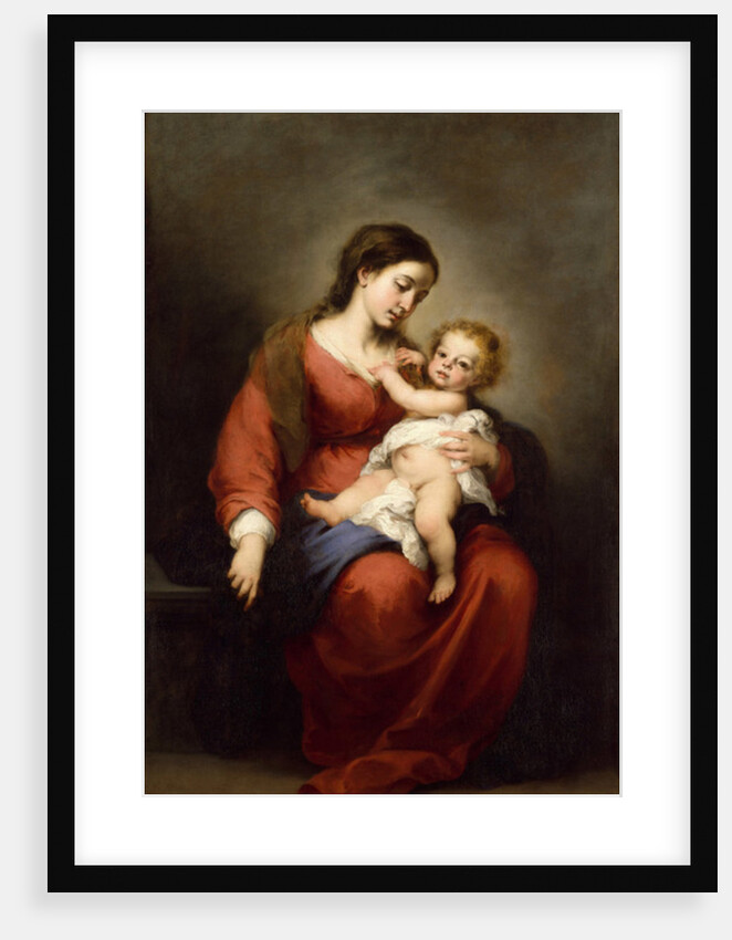 Virgin and Child, c.1670-72 by Bartolome Esteban Murillo