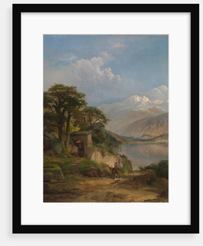 Lake Como, 1867 by Thomas Moran