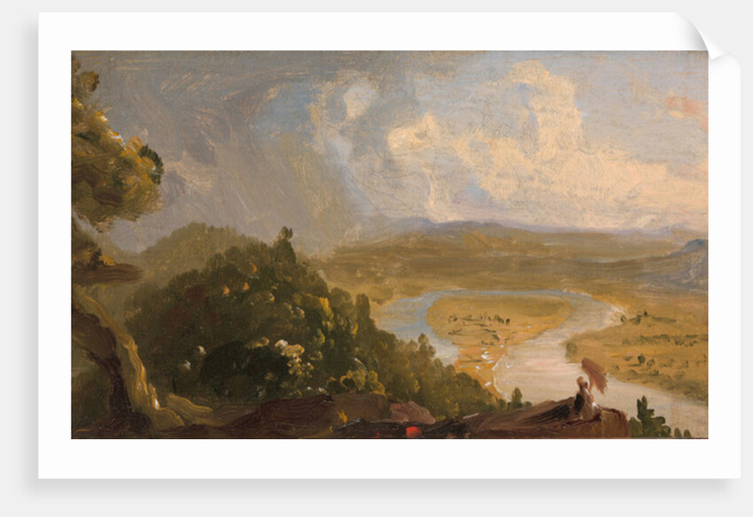 Sketch for View from Mount Holyoke, Northampton, Massachusetts, after a Thunderstorm, 1836 by Thomas Cole