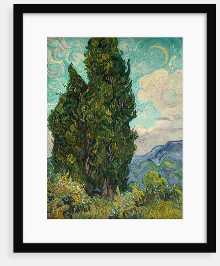 Cypresses, 1889 by Vincent van Gogh