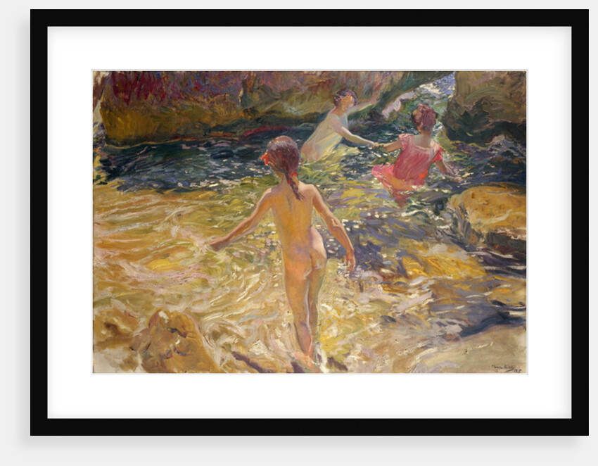 The Bath, Jávea, 1905 by Joaquin Sorolla y Bastida