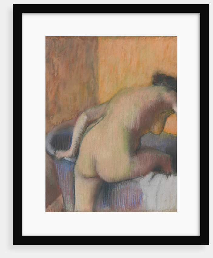 Bather Stepping into a Tub, c.1890 by Edgar Degas