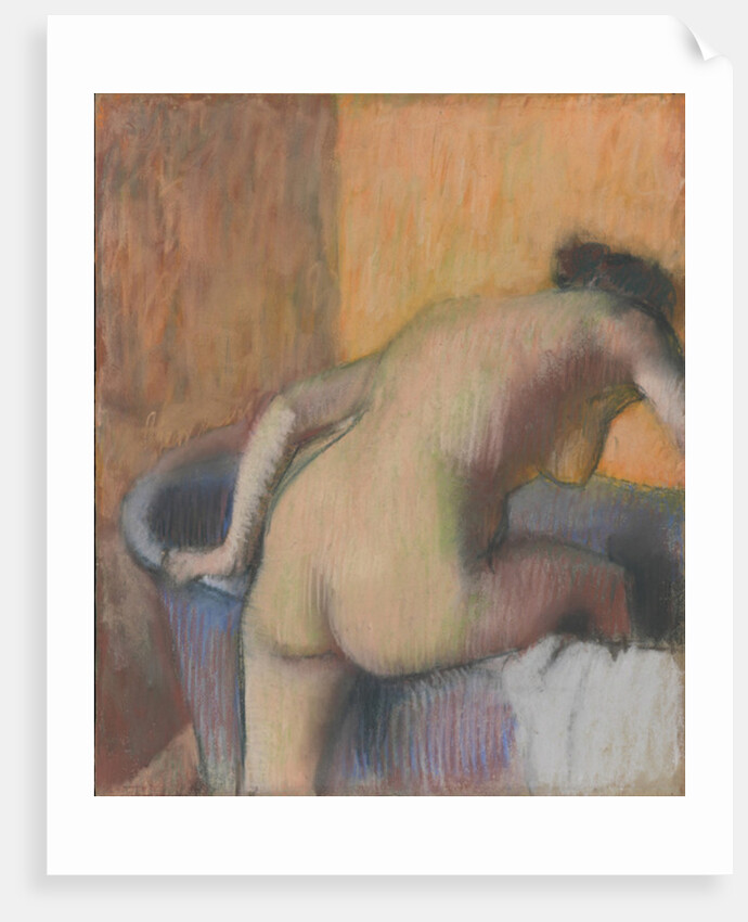 Bather Stepping into a Tub, c.1890 by Edgar Degas