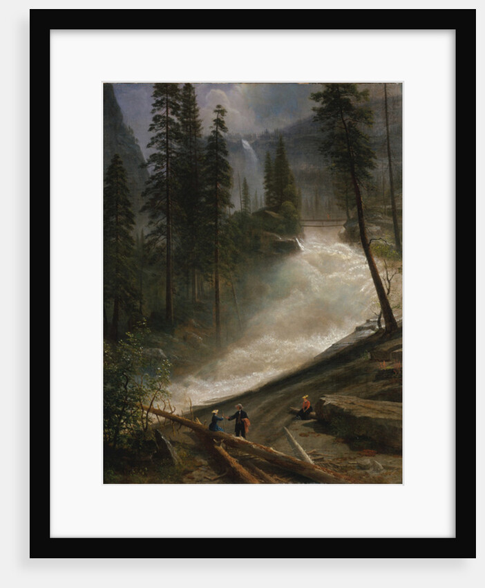 Nevada Falls, Yosemite, 1872 or 1873 by Albert Bierstadt