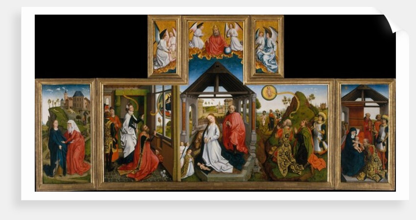 The Nativity, mid 15th century by Rogier van der Weyden