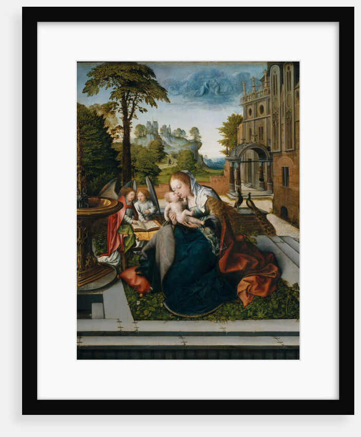 Virgin and Child with Angels, c.1518 by Bernard van Orley