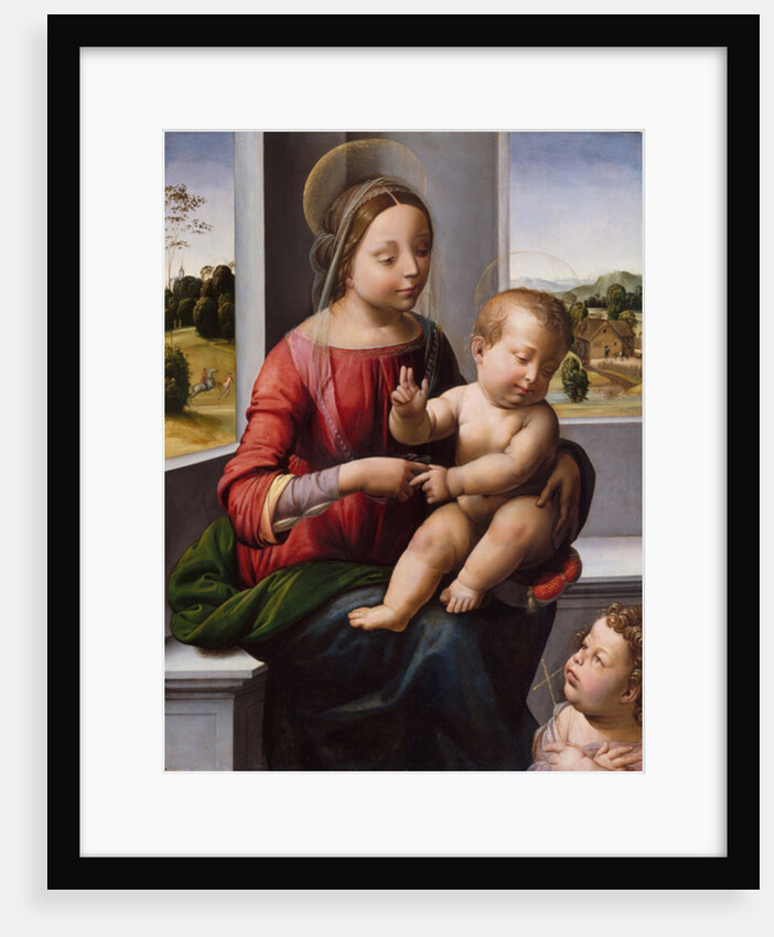 Madonna and Child with the Young Saint John the Baptist, c.1497 by Fra Bartolomeo