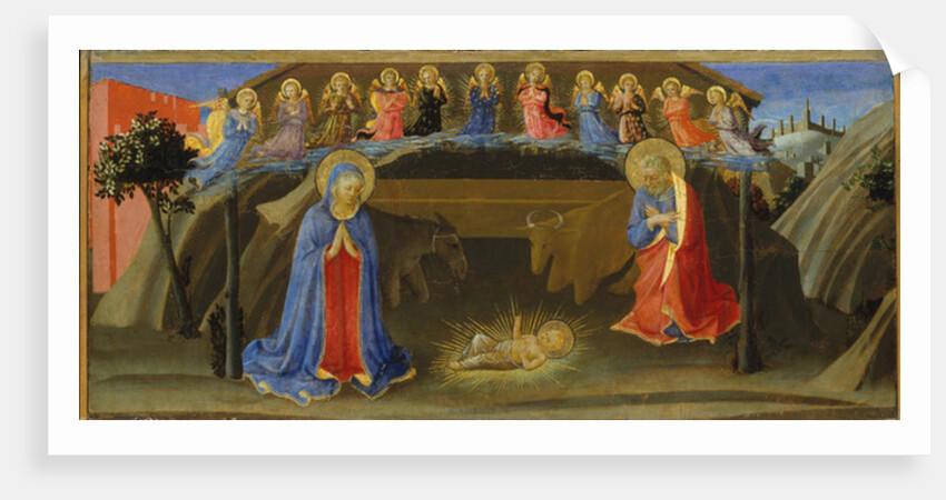 The Nativity, c.1433-34 by Zanobi di Benedetto (attr.to) Strozzi