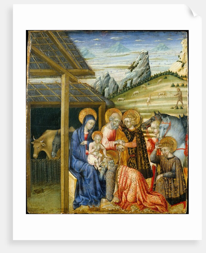 The Adoration of the Magi, c.1460 by Giovanni di Paolo di Grazia