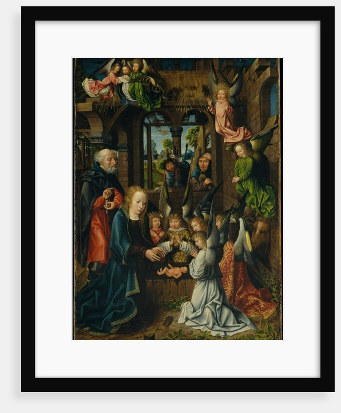 The Adoration of the Christ Child, c.1500 by Master of Frankfurt