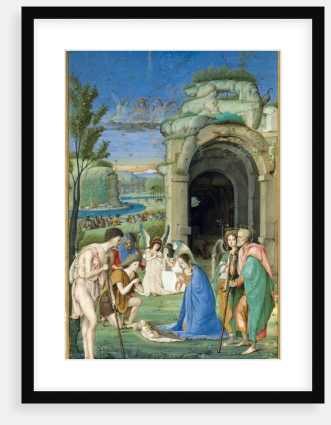 Adoration of the Shepherds, c.1500 by Francesco Marmitta