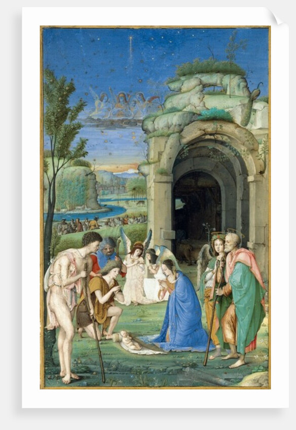 Adoration of the Shepherds, c.1500 by Francesco Marmitta