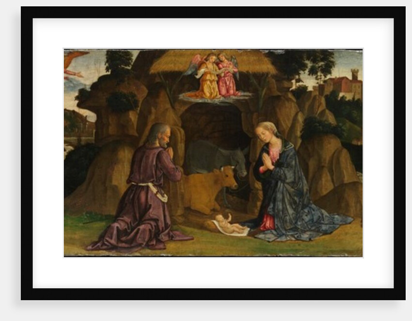 The Nativity, 1480s by Antoniazzo Romano