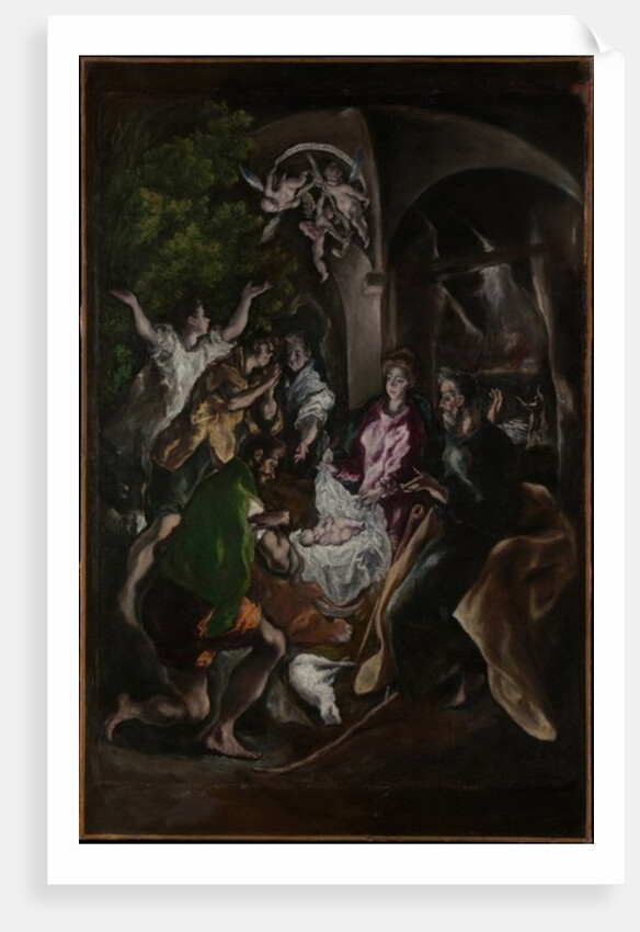 The Adoration of the Shepherds, c.1605-10 by El Greco