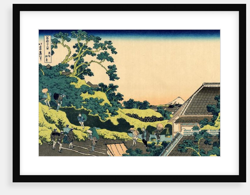 Fuji from Mishima pass, Edo, c.1830 by Katsushika Hokusai