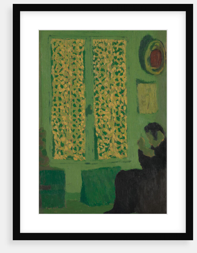 The Green Interior, 1891 by Edouard Vuillard
