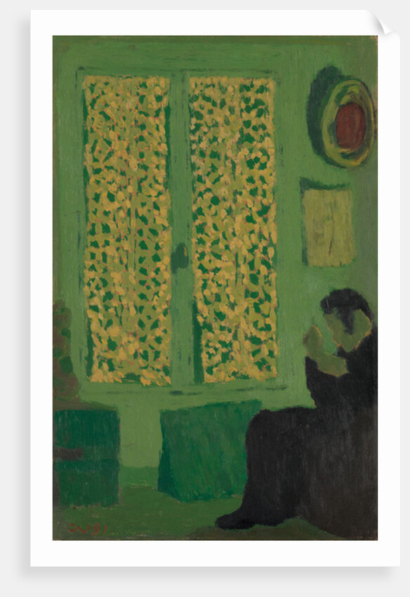 The Green Interior, 1891 by Edouard Vuillard