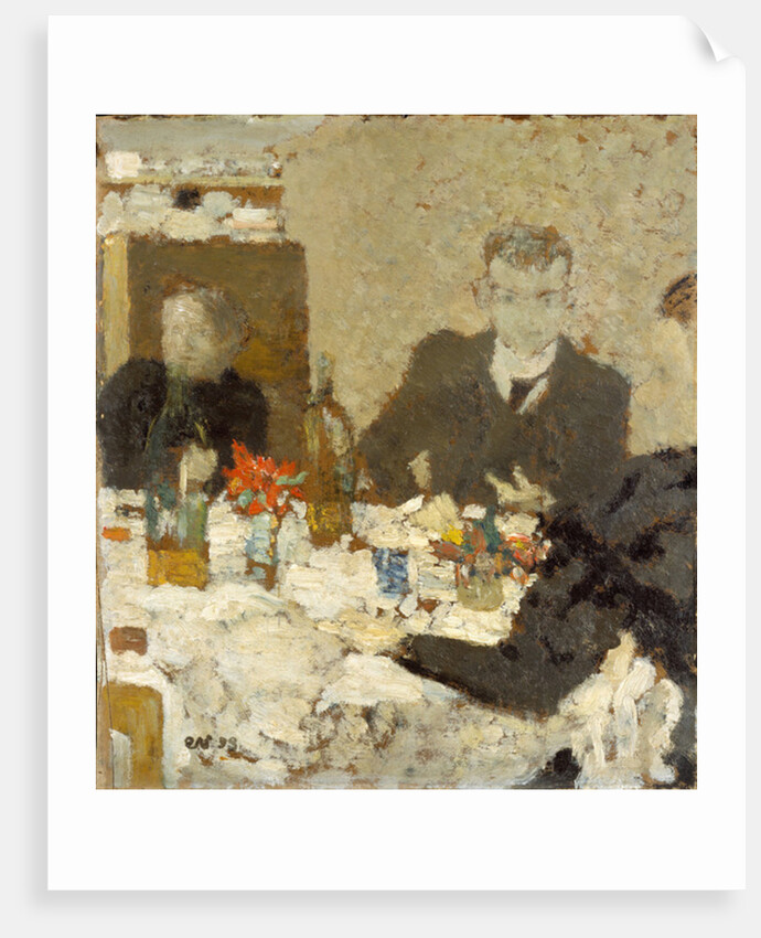 At Table, 1893 by Edouard Vuillard