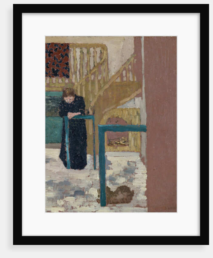Mme Vuillard in a Set Designer's Studio, 1893-94 by Edouard Vuillard