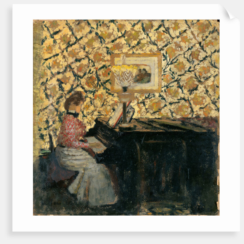 Misia at the Piano, 1895-96 by Edouard Vuillard