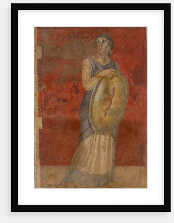 Standing woman holding a shield, c.50–40 B.C. by Roman Republican Period
