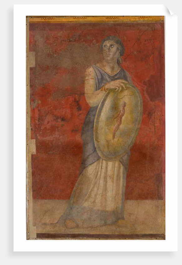 Standing woman holding a shield, c.50–40 B.C. by Roman Republican Period
